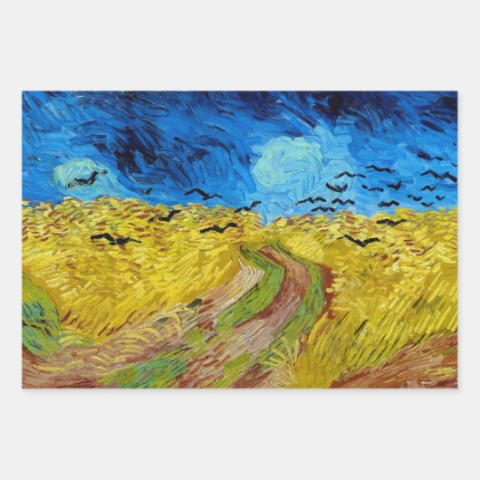 Van Gogh, Landschaft Geschenkpapier Set (Vorderseite 3)