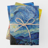 Van Gogh, Landschaft Geschenkpapier Set (Beispiel)