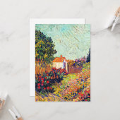 Van Gogh - Landschaft, Kunst, Kunst, Karte (Vorderseite/Rückseite Beispiel)