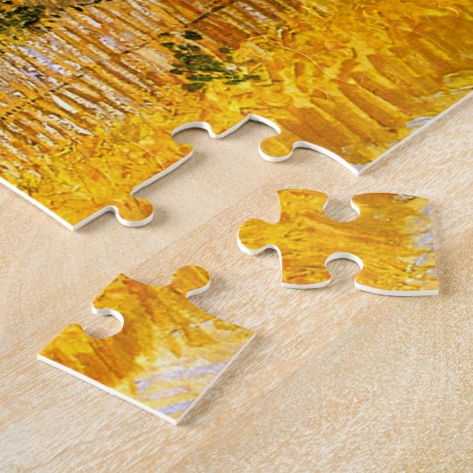 Van Gogh: Landschaft nahe Arles Puzzle (Seite)