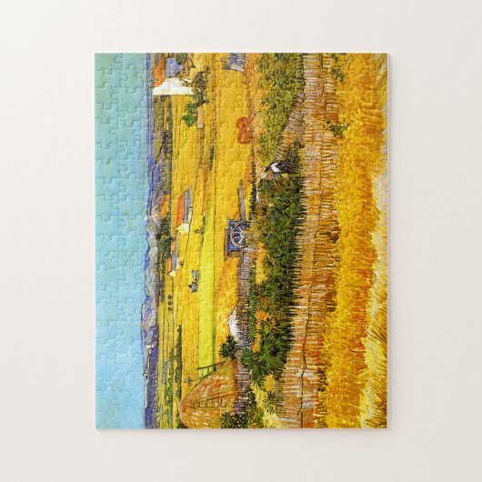 Van Gogh: Landschaft nahe Arles Puzzle (Vertikal)