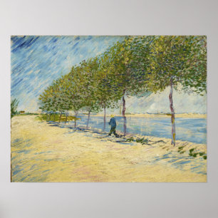 Van Gogh - Langs De Seine Poster