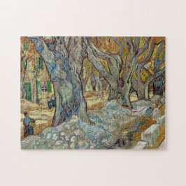 Van Gogh Large Flugzeug Trees Painting Puzzle
