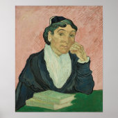 Van Gogh - L'Arlesienne (Madame Ginoux) 1890 Poster (Vorne)