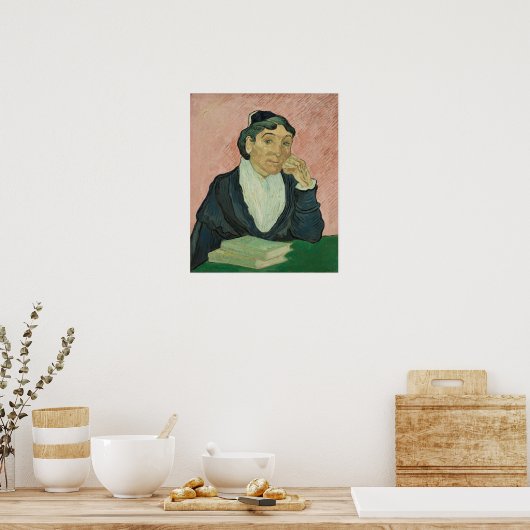 Van Gogh - L'Arlesienne (Madame Ginoux) 1890 Poster (Küche)