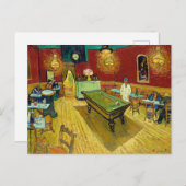 Van Gogh, Le Cafe de Nuit, Postcard Postkarte (Vorne/Hinten)