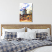 Van Gogh - Le Moulin De La Galette Windmill Leinwanddruck (Insitu (Schlafzimmer))