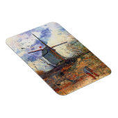 Van Gogh - Le Moulin de La Galette Windmill Magnet (Rechte Seite)