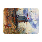 Van Gogh - Le Moulin de La Galette Windmill Magnet (Horizontal)