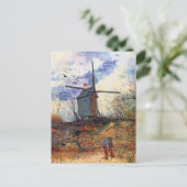 Van Gogh - Le Moulin De La Galette Windmill Postkarte (Stehend Vorderseite)