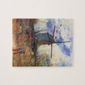 Van Gogh - Le Moulin De La Galette Windmill Puzzle (Horizontal)