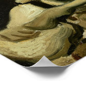 Van Gogh - Leiter eines Skeletts mit einem brennen Poster (Ecke)