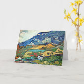 Van Gogh - Les Alpilles Bergwelt Landschaft Karte (Gelbe Blume)