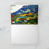 Van Gogh - Les Alpilles Karte (Innenseite)