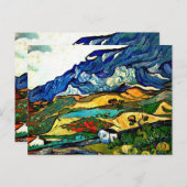 Van Gogh - Les Alpilles Postkarte (Vorne/Hinten)