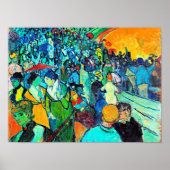 Van Gogh - Les Arenes, berühmtes Gemälde Poster (Vorne)