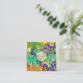 Van Gogh Lila Ire bei St. Remy Quadratische Visitenkarte (Stehend Vorderseite)