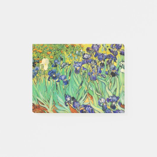 van gogh lila Iris/st. remy Post-it Klebezettel (Vorderseite)