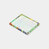 van gogh lila iris/st. Rückstand Post-it Klebezettel (angewinkelt)