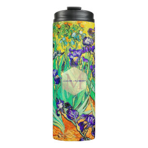 Van Gogh Lila Irises, St. Remy Thermosbecher