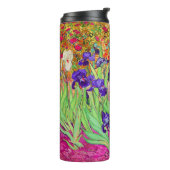 Van Gogh Lila Irises, St. Remy Thermosbecher (Nach links gedreht)