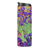 Van Gogh Lila Irises, St. Remy Thermosbecher (Nach rechts gedreht)