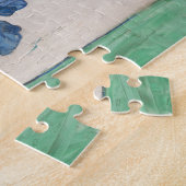 Van Gogh Lila Irises Vase Floral Painting Puzzle (Seite)