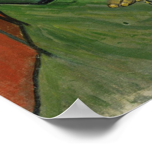 Van Gogh - Madame Roulin Poster (Ecke)