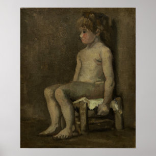Van Gogh - Mädchensitze Poster