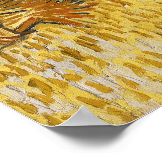 Van Gogh - Maisernte in der Provence Poster (Ecke)