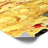 Van Gogh: Maler auf dem Weg zur Arbeit Poster (Ecke)