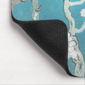 Van Gogh malt Mandelblüten Mousepad (Ecke)