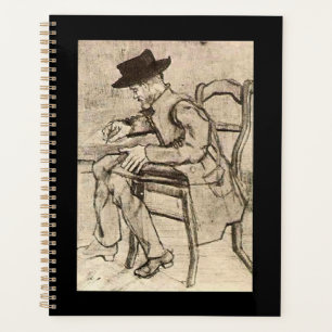 Van Gogh - Man Writing, Facing Links, Planer