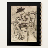 Van Gogh - Man Writing, Facing Links, Planer (Rückseite)