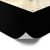 Van Gogh - Man Writing, Facing Links, Poster (Ecke)