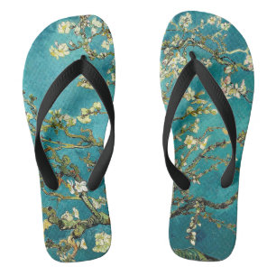 Van Gogh Mandelblüten Klassischer Impressionismus Badesandalen