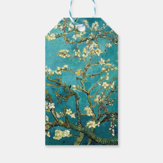 Van Gogh Mandelblüten Klassischer Impressionismus Geschenkanhänger (Vorderseite)