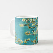 Van Gogh Mandelblüten Klassischer Impressionismus Kaffeetasse (Vorderseite Links)