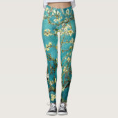 Van Gogh Mandelblüten Klassischer Impressionismus Leggings (Vorderseite)