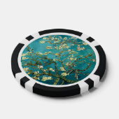 Van Gogh Mandelblüten Klassischer Impressionismus Pokerchips (Einzeln)