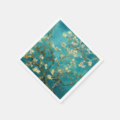 Van Gogh Mandelblüten Klassischer Impressionismus Serviette (Ecke)