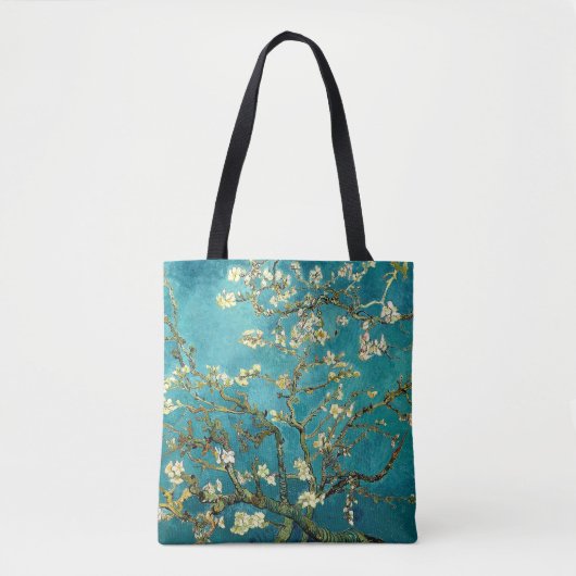 Van Gogh Mandelblüten Klassischer Impressionismus Tasche (Vorderseite)