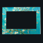 VAN GOGH - Mandelblüten Magnetischer Bilderrahmen<br><div class="desc">"van gogh vincent",  "Mandelblüten",  Blume,  "berühmtes Gemälde",  Vintag,  "Fine Art",  floral,  blau,  vangogh</div>