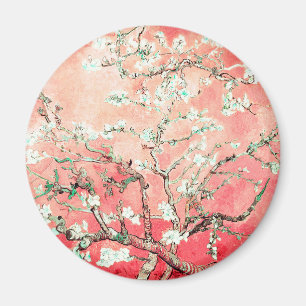 Van Gogh Mandelblüten Pfirsich Magnet