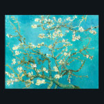 VAN GOGH - Mandelblüten Poster<br><div class="desc">"van gogh vincent", "Mandelblüten", Blume, "berühmtes Gemälde", Vintag, "Fine Art", floral, blau, vangogh</div>