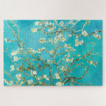 VAN GOGH - Mandelblüten Puzzle<br><div class="desc">"van gogh vincent", "Mandelblüten", Blume, "berühmtes Gemälde", Vintag, "Fine Art", floral, blau, vangogh</div>