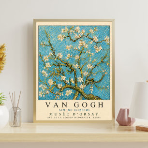 Van Gogh Mandelblüten Vintage Floral Museum Poster