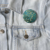 Van Gogh Mandelzweige in Blüte Button (Beispiel)