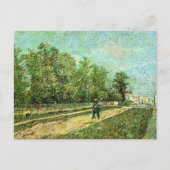 Van Gogh - Mann mit Spade... Postkarte (Vorderseite)