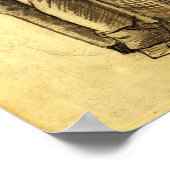 Van Gogh - Mann und Frau von hinten gesehen Poster (Ecke)